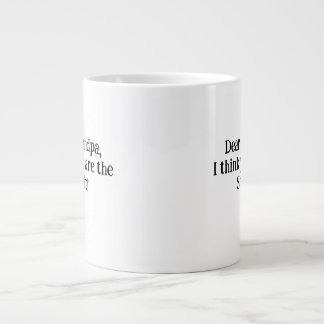 Einzigartiges und PERFEKTES GIFT für Opa! Jumbo-Tasse