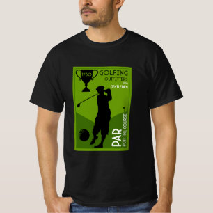 Einzigartiges Vintages Golfgeschenk T-Shirt