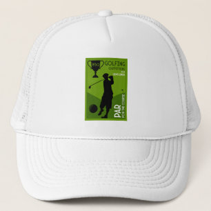 Einzigartiges Vintages Golfgeschenk Truckerkappe