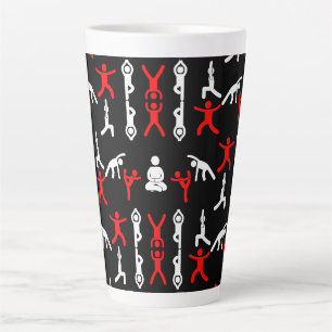 Einzigartiges Yoga-Geschenk Milchtasse