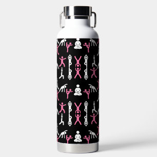 Einzigartiges Yoga-Geschenk Trinkflasche