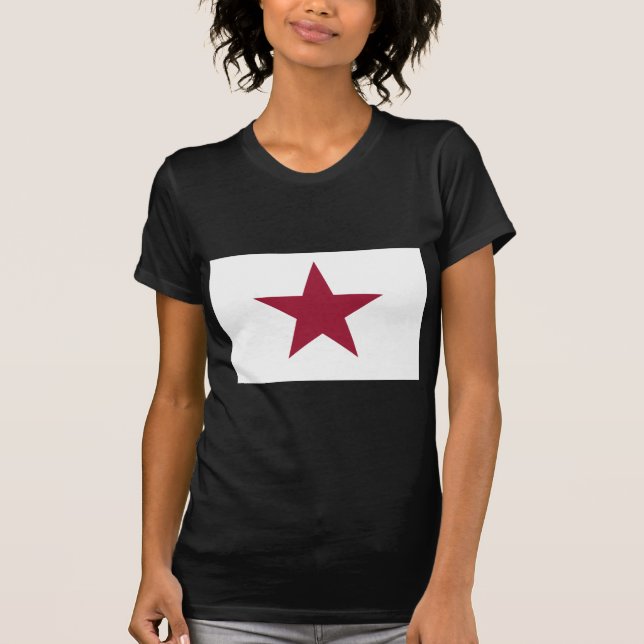 Einzige Stern-Flagge Kaliforniens (1836) T-Shirt (Vorderseite)