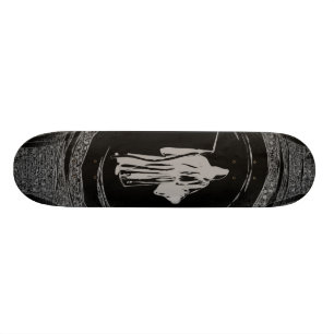 Einziger grimmiger Sensenmann Skateboard