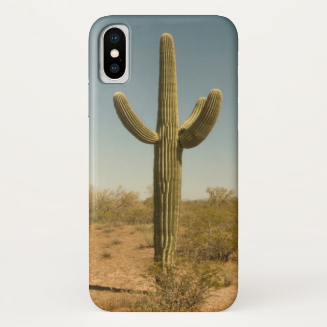 Einziger Kaktus Case-Mate iPhone Hülle (Rückseite)