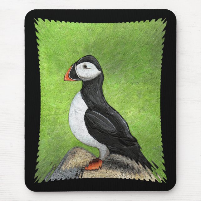 EINZIGER PAPAGEIENTAUCHER - klassisches Version Mousepad (Vorne)