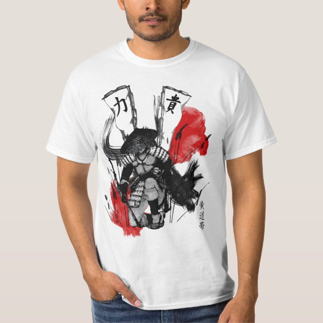 Einziger Samurai-Krieger T-Shirt (Vorderseite)