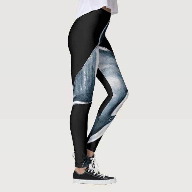 Einziger Schwertwal Leggings (Rechts)