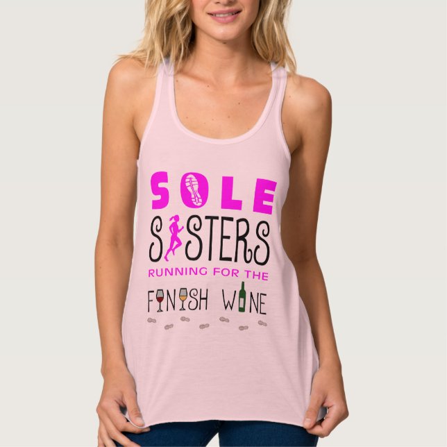 Einziger Schwester-Endwein - aller Sport Tank Top (Vorderseite)