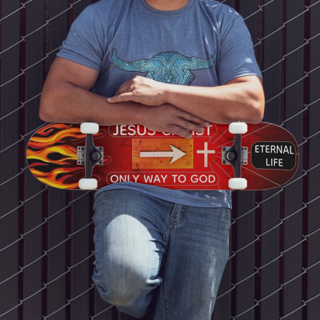 Einziger Weg zu Gott Skateboard (Außenbereich 3)