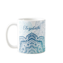Eira Mandala Personalisierter Becher