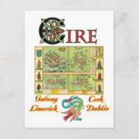 Eire Cities Map
