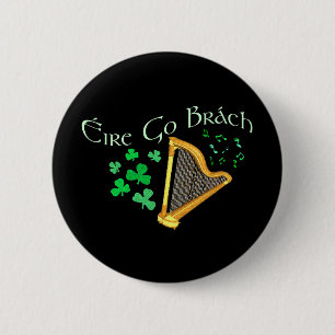 Eire gehen Brach Knöpfe Button