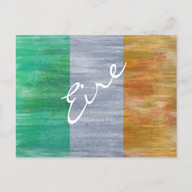 Eire Not Flag Postkarte (Vorderseite)