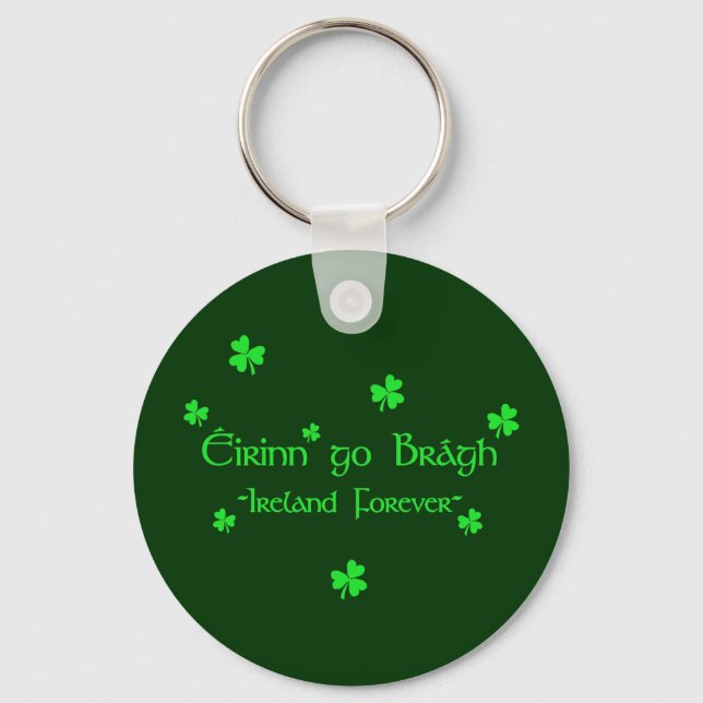 Eirinn Go Bragh Schlüsselanhänger (Vorderseite)