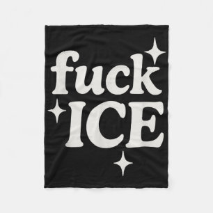 Eis Abschiebung Protest Einwanderung Aktivist Für Fleecedecke