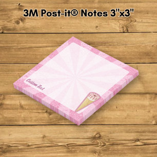 Eis am Zuckerhut Post-it Klebezettel