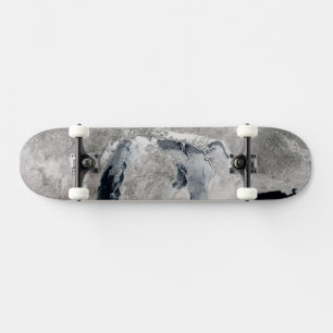 Eis auf den Großen Seen, Staaten. Skateboard
