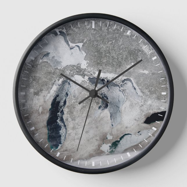 Eis auf den Großen Seen, Staaten. Uhr (Vorderseite)