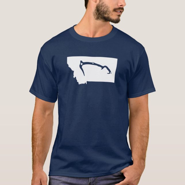 Eis-Aufstieg Montana T-Shirt (Vorderseite)