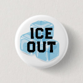 EIS AUS blaues Eis Button