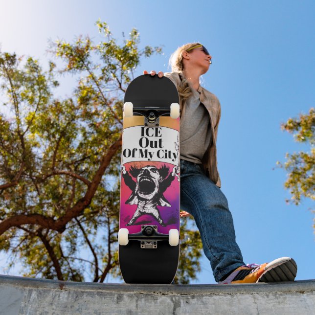 Eis aus meinem Stadt-Skateboard Skateboard (Außenbereich 1)