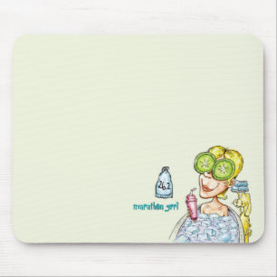 Eis-Bad-Mausunterlage Mousepad