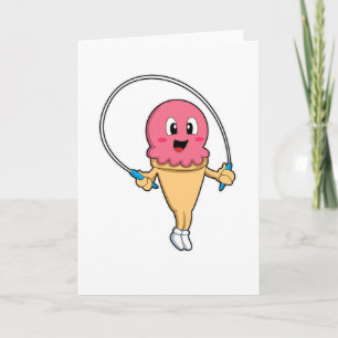 Eis bei Fitness mit Seil Karte