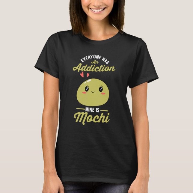 Eis Cream japanischen Food Mochi T-Shirt (Vorderseite)