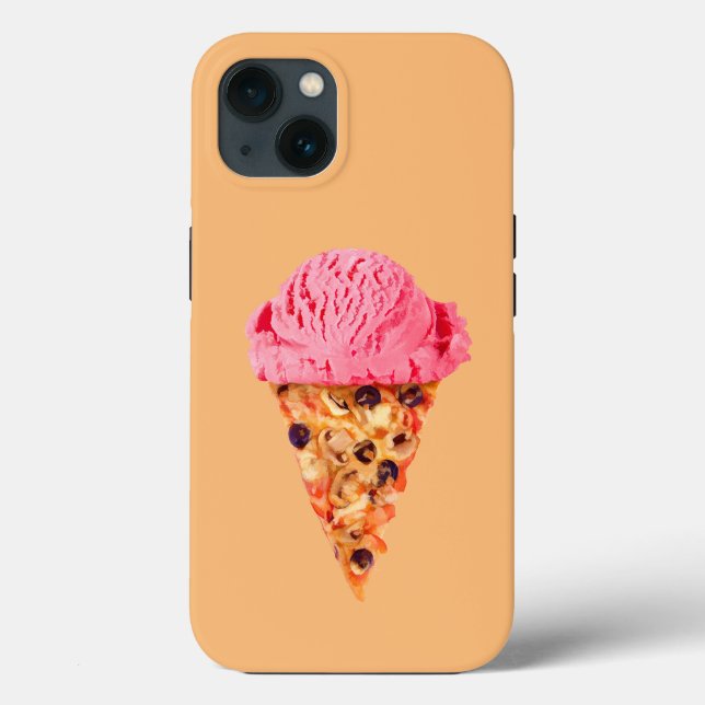 Eis Cream Pizza Case-Mate iPhone Case (Rückseite)