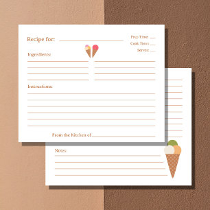 Eis Creme Brautparty Rezept Karte
