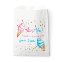 Eis Creme Gender offenbaren danke