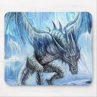 Eis-Drache Mousepad