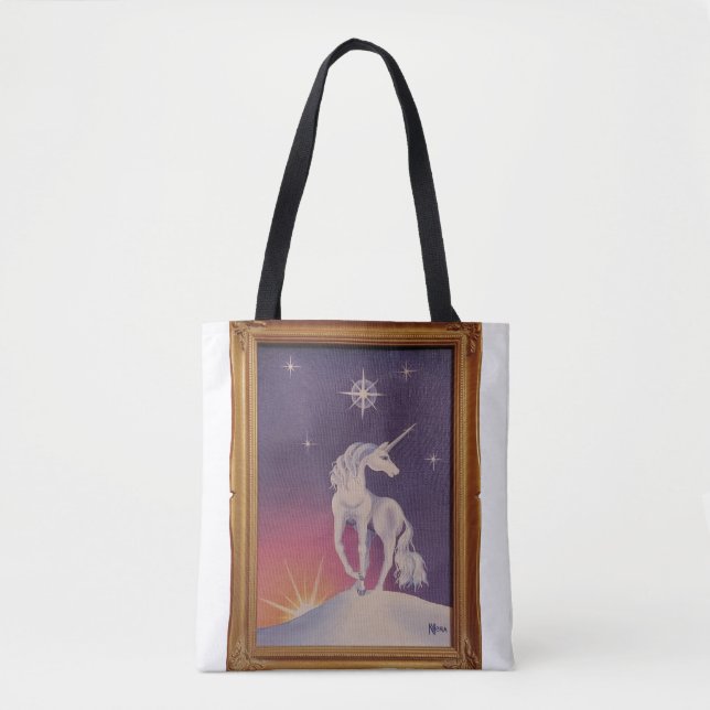 Eis Einhorn Tasche (Vorderseite)