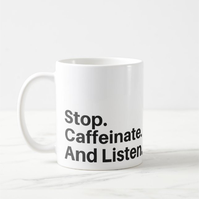 Eis-Eis-Baby-Kaffee-Tasse Kaffeetasse (Links)