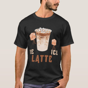 Eis eis Latte, lustiger Eis Kaffee T-Shirt