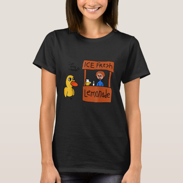 Eis Frische Zitronenbäume Got Trauben Ente 1 T-Shirt (Vorderseite)