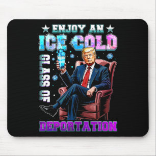 Eis Genieße Ein Eis Kaltes Gl Der Abschiebung 5 Mousepad