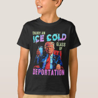 Eis genießt ein eiskaltes Gl der Deportation 1