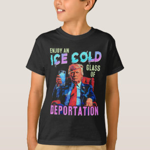 Eis genießt ein eiskaltes Gl der Deportation T-Shirt