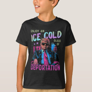 Eis genießt ein eiskaltes Gl der Deportation T-Shirt