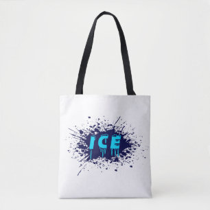 Eis-Graffiti-Typografie-Urban-Street-Art-Design Tasche
