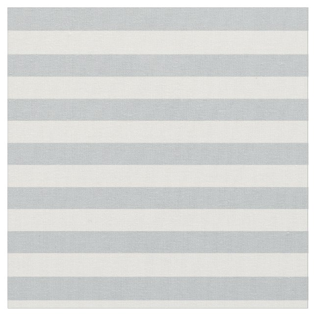 Eis grau u. Weiß Striped Stoff (Nahaufnahme)