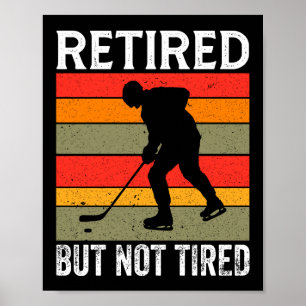 Eis Hockey Fan und Spieler Poster