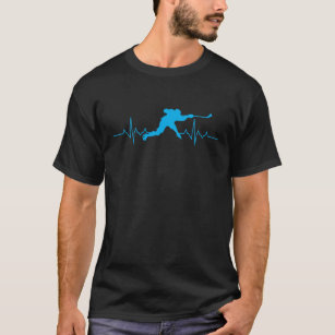 Eis-Hockey-Herzschlag T-Shirt