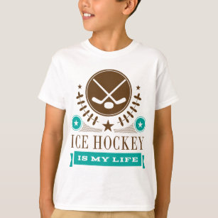 Eis-Hockey ist mein Leben-Geschenk T-Shirt