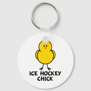 Eis-Hockey-Küken Schlüsselanhänger
