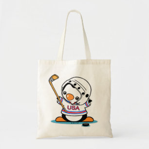 Eis-Hockey-Pinguin Tragetasche