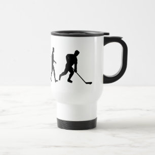 Eis-Hockey-Spielerteam-Shirts Reisebecher