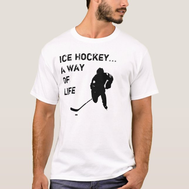 Eis-Hockey-T - Shirt (Vorderseite)