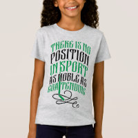 Eis-Hockey-Tormann-Zitat-T-Shirt